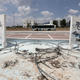 Ten years on from the 2004 games, the Olympic village in Athens is decaying and abandoned.